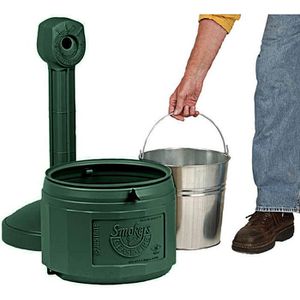 Produktbild für Aschenbecher Justrite Smoker's Ceasefire forest green, Outdoor