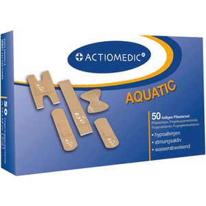 Produktbild für Pflaster Actiomedic Aquatic Pflasterset, 50 Strips