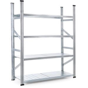 Weitspannregal GEWE 515G4R, 4 Metallböden