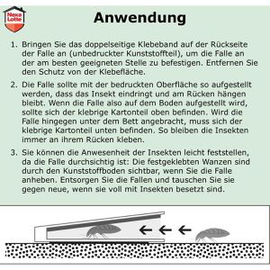 Produktbild für Klebefalle Nexa-Lotte Bettwanzen Leimfalle, giftfrei