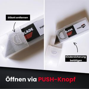 Produktbild für Cuttermesser-Klingen Marapon MCB-1,Trapezklinge