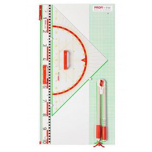 Tafelzeichengerät Wissner PROFI II M, Geräteplatte