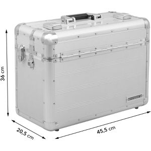 Produktbild für Pilotenkoffer anndora DK-202601, silber