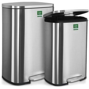 Produktbild für Mülleimer Casa-Pura silber