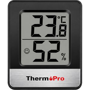 Thermo-Hygrometer ThermoPro TP-49 B, mit LC-Display, digital
