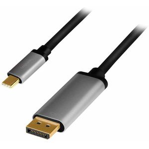 Displayport-Kabel LogiLink CUA0100, 4K UHD, DP 1.2