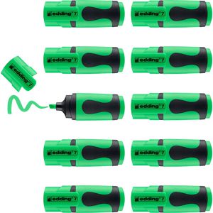 Produktbild für Textmarker Edding 7, Mini Highlighter, 10 Stück