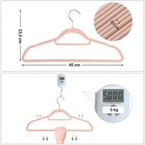 Produktbild für Kleiderbügel Songmics CRF50PK, aus Kunststoff
