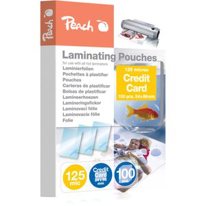 Laminierfolien Peach PP525-07, 54 x 86 mm
