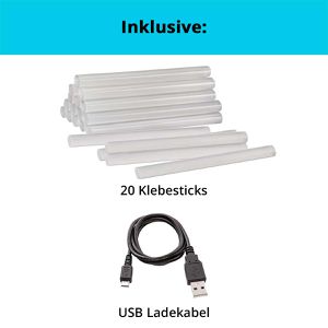 Produktbild für Heißklebepistole Black+Decker BCGL115, 3,6V