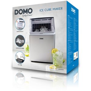 Produktbild für Eiswürfelmaschine Domo Clear Ice DO9301IB, Edelstahl