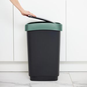 Produktbild für Mülleimer Rotho Twist 1754505092, grün