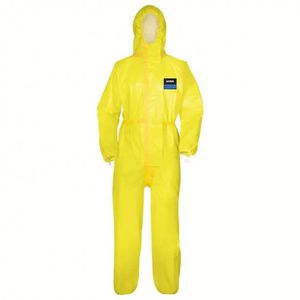 Schutzanzug Uvex 3B chem classic Overall, gelb