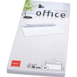 Produktbild für Briefumschläge ELCO Office, weiß, DIN lang+