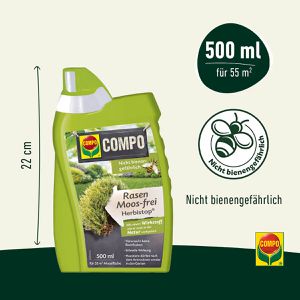 Produktbild für Moosvernichter Compo Rasen Moos-frei Herbistop, Konzentrat