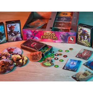 Produktbild für Kartenspiel Pegasus-Spiele 51270G, Boss Fighters QR