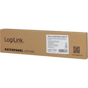 Produktbild für Patchpanel LogiLink NP0061, Cat 6A