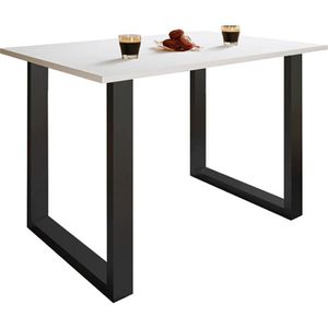 Produktbild für Esstisch VCM Xona U, 916785, weiß