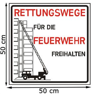Produktbild für Hinweisschild Abtec Kunststoff
