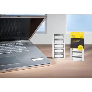 Produktbild für Inventaretiketten Zweckform 6905, schwarz