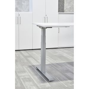 Produktbild für Schreibtisch Hammerbacher XDKB 19, asteiche / silber