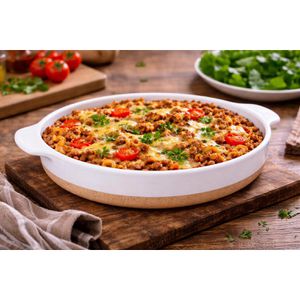 Produktbild für Auflaufform Lurch Terra Nova 00230535, weiß/creme, aus Keramik