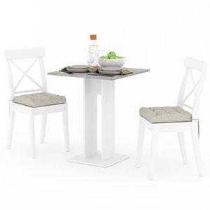 Produktbild für Esstisch Vicco Ewert, 88702, beton / weiß