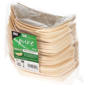 Fingerfoodschalen Papstar 84416 pure, Kiefernholz