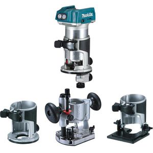 Produktbild für Oberfräse Makita DRT50ZJX2, Akku, 18 V