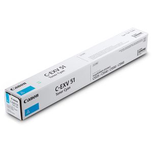 Produktbild für Toner Canon C-EXV51, 0482C002 cyan