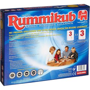 Produktbild für Kartenspiel Jumbo 03819, Original Rummikub XXL