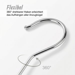 Produktbild für Hosenbügel Relaxdays 100531438682, aus Holz