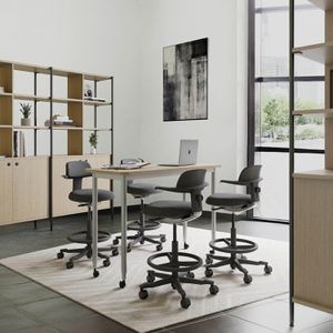 Produktbild für Arbeitsstuhl hJh-OFFICE Top Work 40, anthrazit