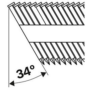 Produktbild für Streifennägel Bosch SN34DK 75G, 3000 Stück
