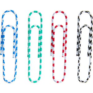 Büroklammern Office-Products 50mm, Zebra