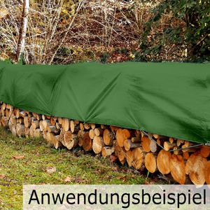 Produktbild für Abdeckplane Böttcher-AG 50303, grün/silber