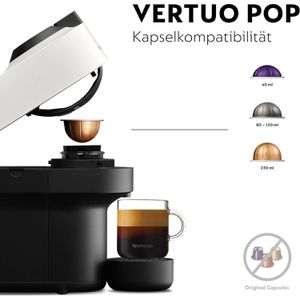 Produktbild für Kapselmaschine Krups Nespresso Vertuo Pop