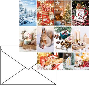 Weihnachtskarte Böttcher-AG Fotomotive sortiert