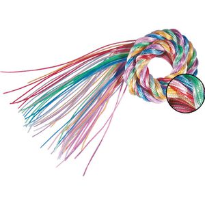 Produktbild für Bastelset Folia 733050 Flechtschnüre Scoubidou