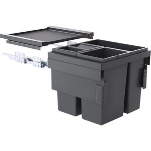 Produktbild für Einbaumülleimer Hailo AS Cargo Synchro 500,3608531