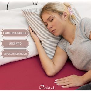 Produktbild für Spannbettlaken NatureMark Jersey, 120 x 200 cm