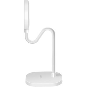 Produktbild für Schreibtischlampe LogiLink Wave, weiß, LED, dimmbar