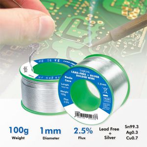 Produktbild für Lötzinn LogiLink SA0006, mit Flussmittel, bleifrei