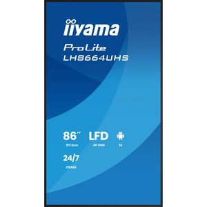 Produktbild für Digital-Signage Iiyama ProLite LH8664UHS-B3AG, 85,6 Zoll
