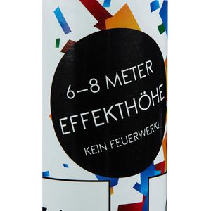 Produktbild für Konfetti Relaxdays 10020854, Party-Popper, aus Folie