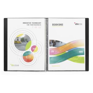 Produktbild für Sichtbuch Durable 2421-01, Duralook, aus PP, A4
