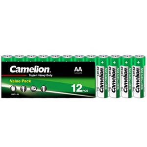 Batterien Camelion Super Heavy Duty, Zink-Kohle