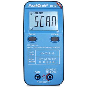 Produktbild für Multimeter PeakTech P 1072, digital, True RMS