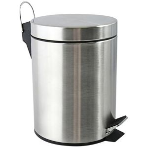 Mülleimer MSV 100155, silber matt