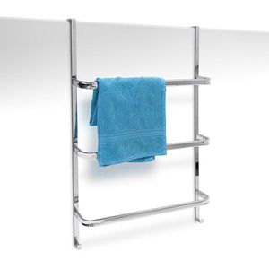 Produktbild für Handtuchhalter Relaxdays 10019259, silber